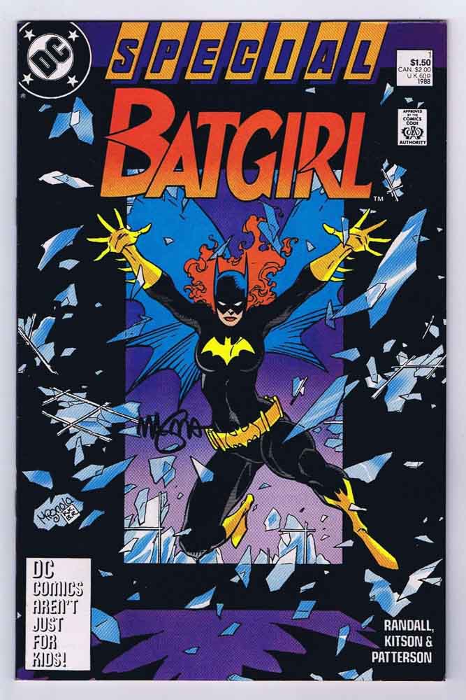 Batgirl Special #1 VF/NM Signed w/COA Mike Mignola 1988 DC Comics - Pee Wee  Comics