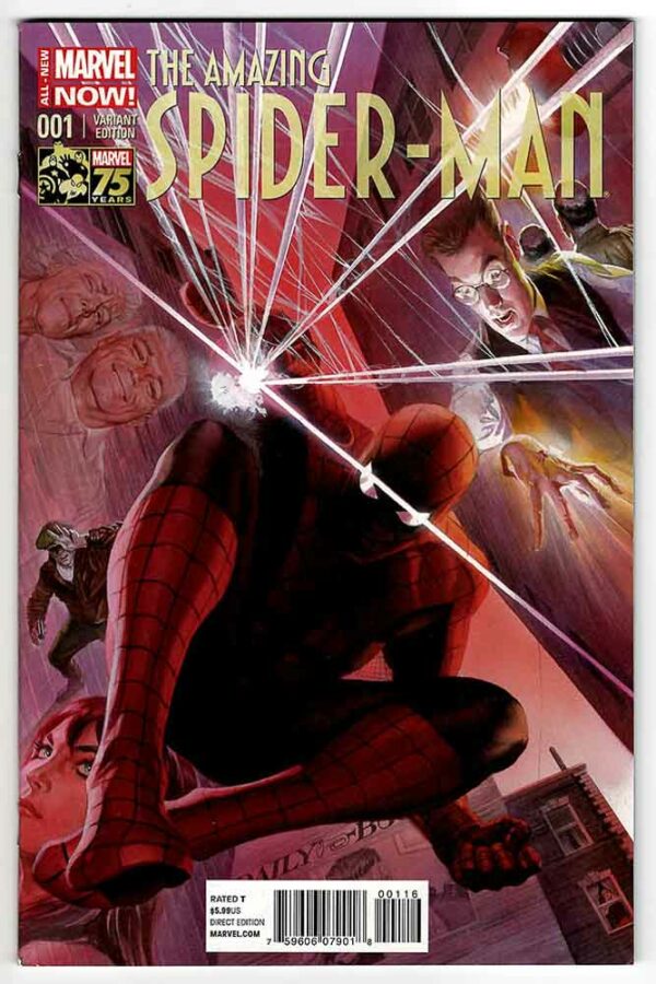 Amazing Spider-Man #1 Alex Ross 1:75 Variant NM 2014 Marvel Comics