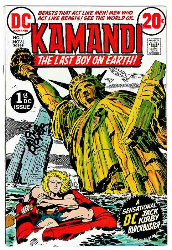 Kamandi #1 VG Signed w/COA Mike Royer 1st Appearance & Origin 1972 DC Comics