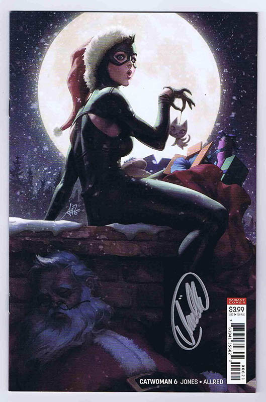 1ST PRINT COVER A CATWOMAN #1 JONES ALLRED NM 2018 