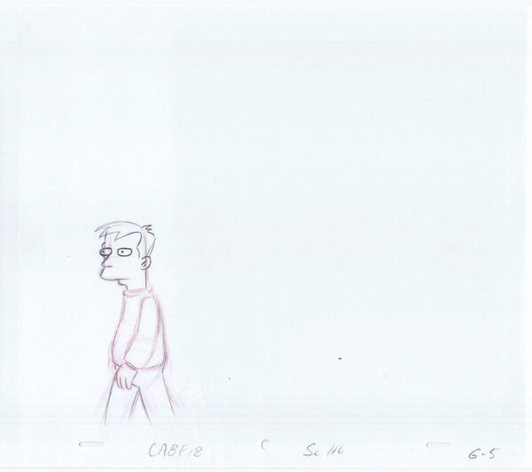 Simpsons Original Art Animation Production Pencils CABF18 SC-116 G-5-72520