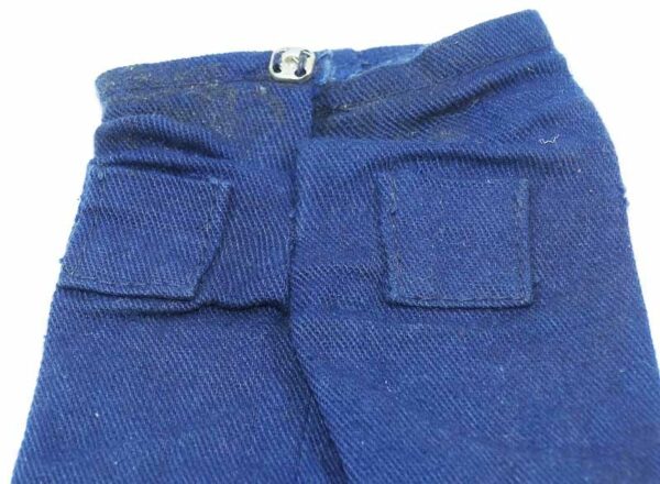 GI Joe AT Sea Adventurer 1st Issue Denim Shirt 1970 Hasbro #7402-3 - Image 3