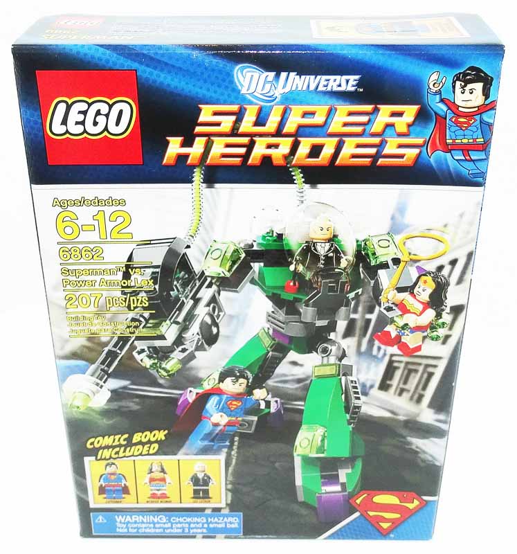 Superman Lex DC Universe Super Heroes #6862 Mint in Sealed Box Pee Wee Comics