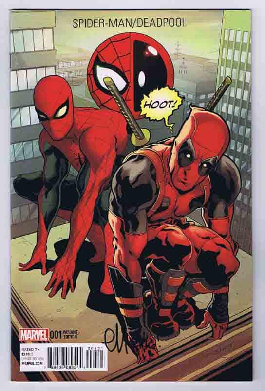 spiderman and deadpool comic